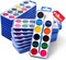 18 Pack Watercolor Paint Set for Kids, 12 Colors Watercolors Paints with Paint Brush, Kids Watercolor Paint Set for Party Favor, Classroom.